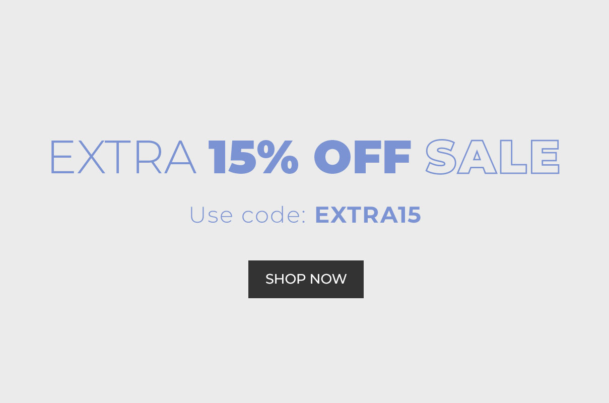 EXTRA15% off Sale