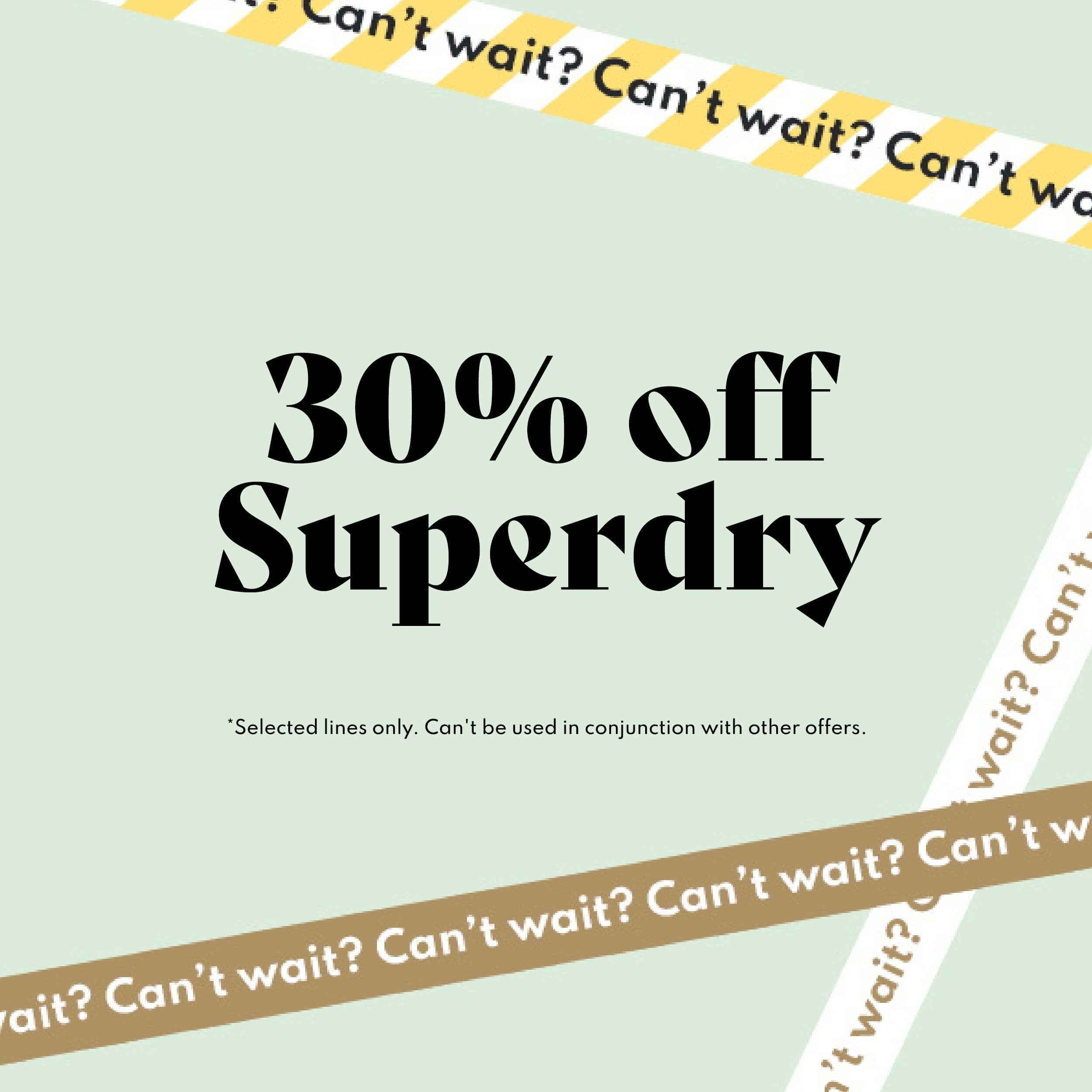 30% off Superdry