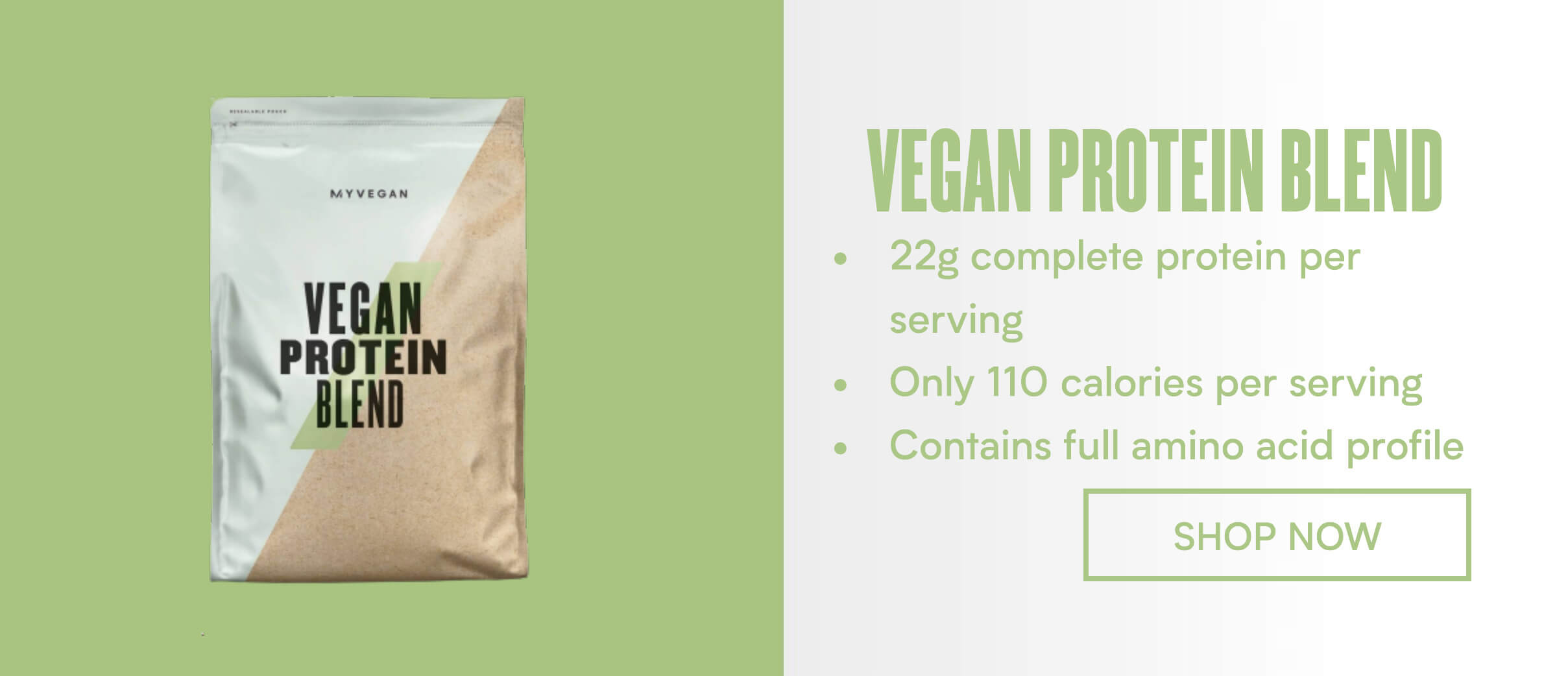 Vegan protein blend