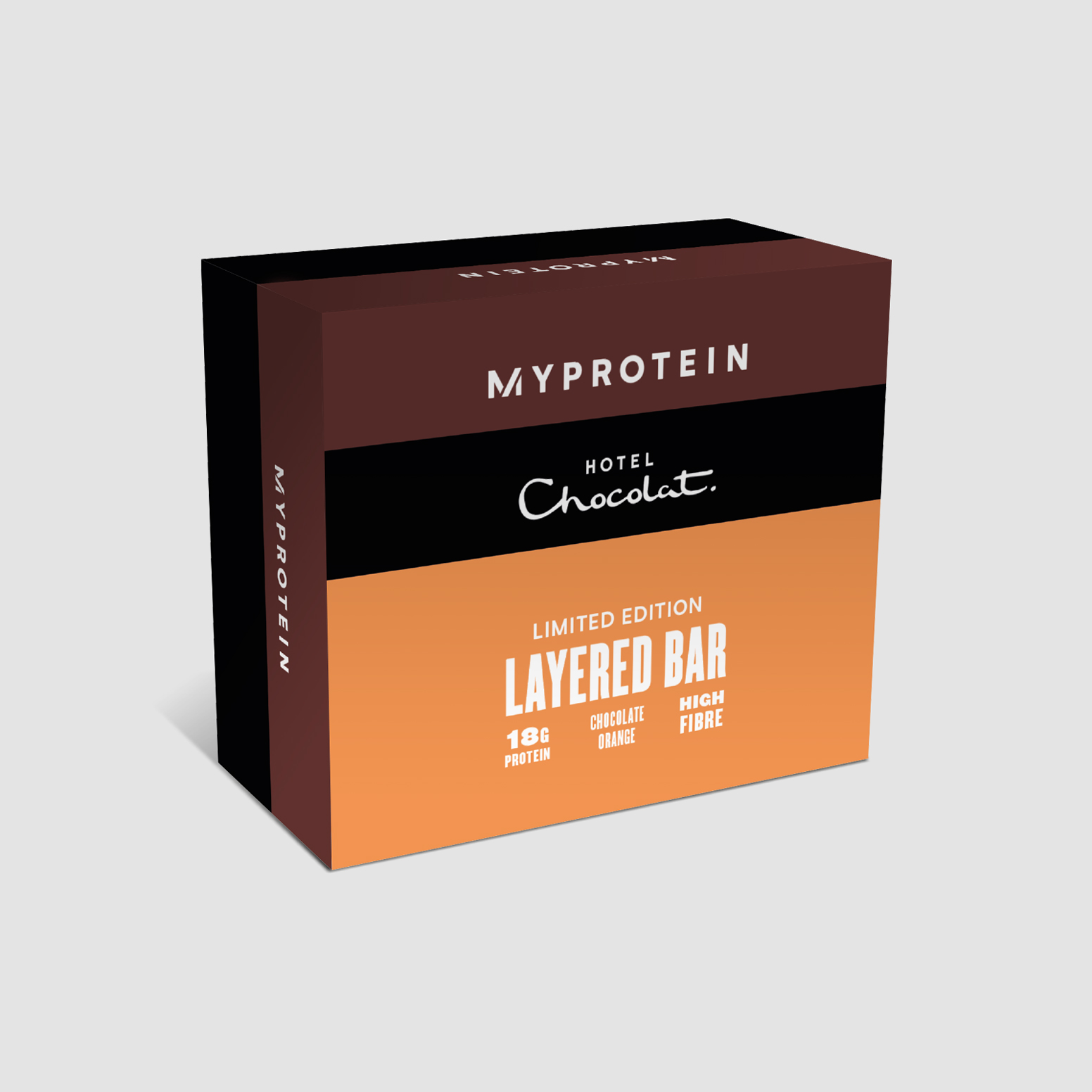 Myprotein X Hotel Chocolat Chocolate Orange Layered Bars