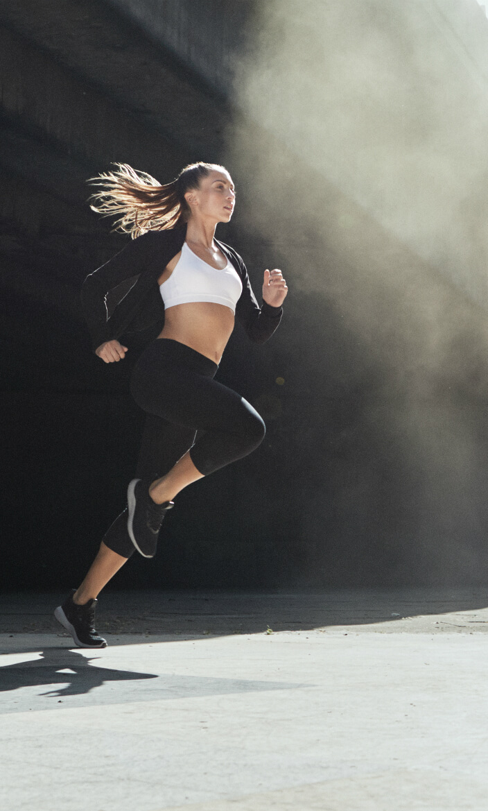 Woman running