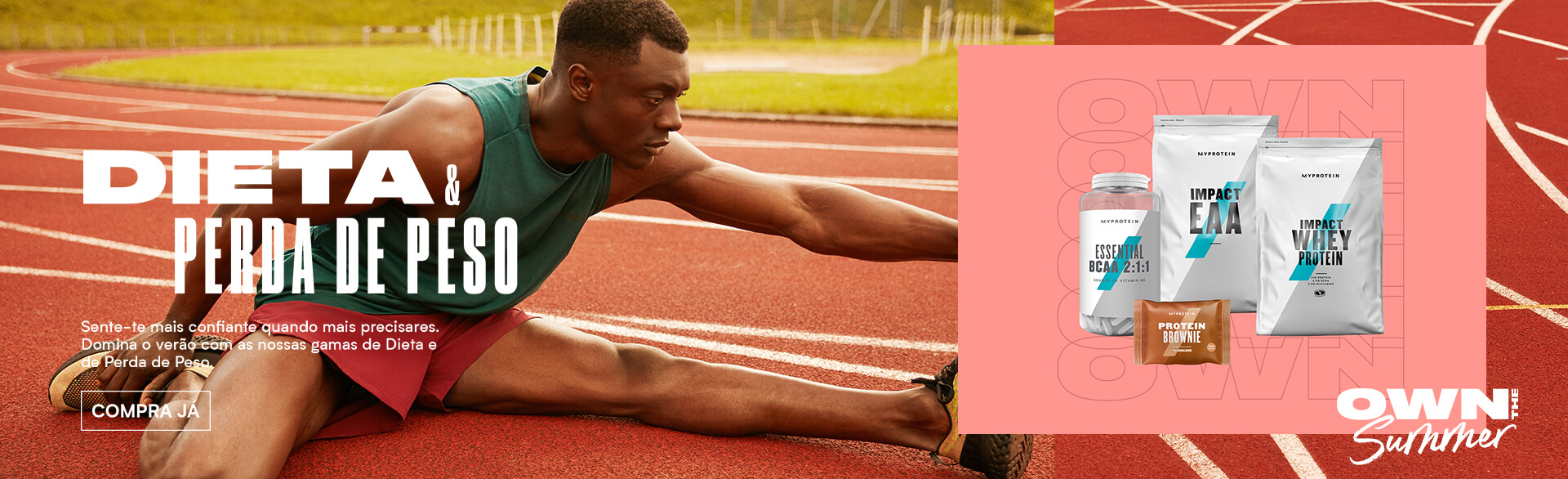 Myprotein Summer goals - diet & weight loss banner