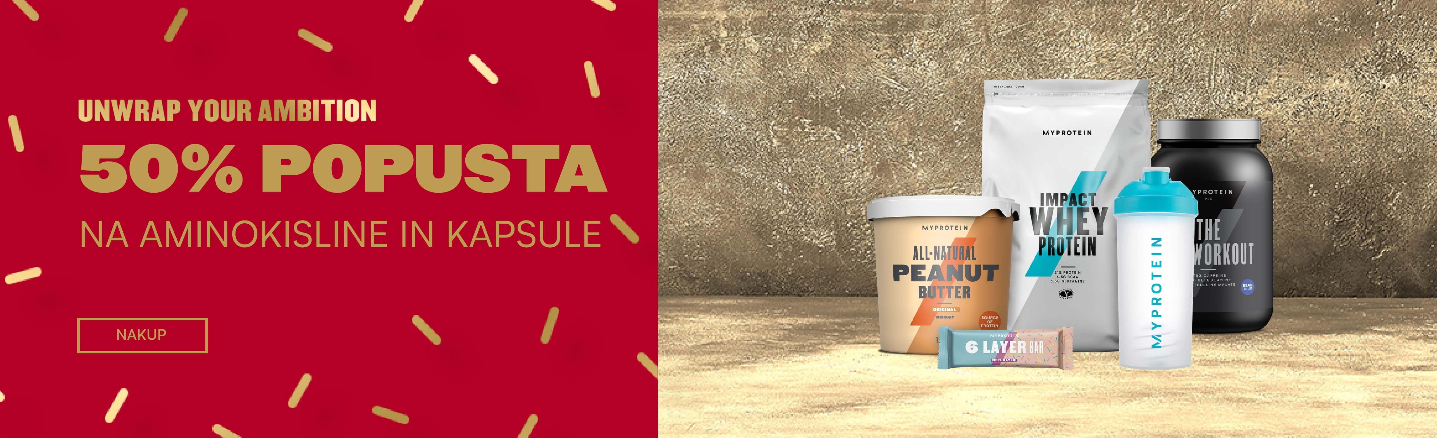 50% popusta na aminokisline