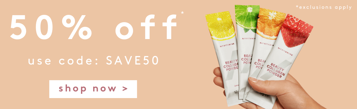 SAVE50 | Myvitamins