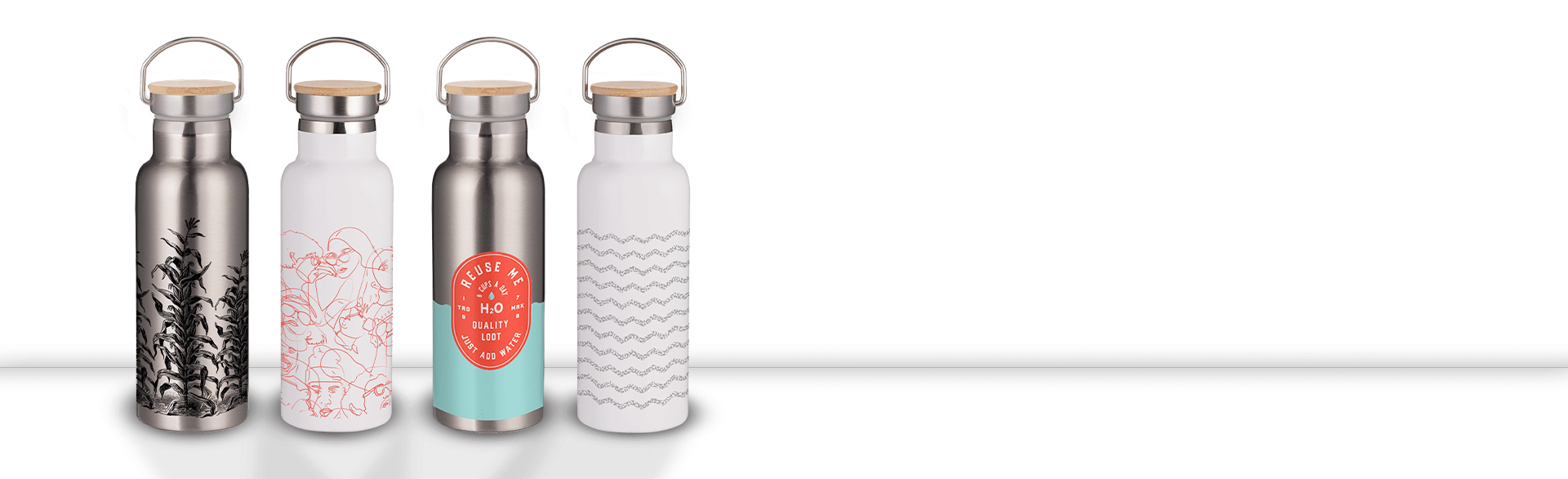 Bamboo Insulated Bottles