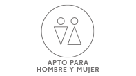 Apto para Hombre y Mujer