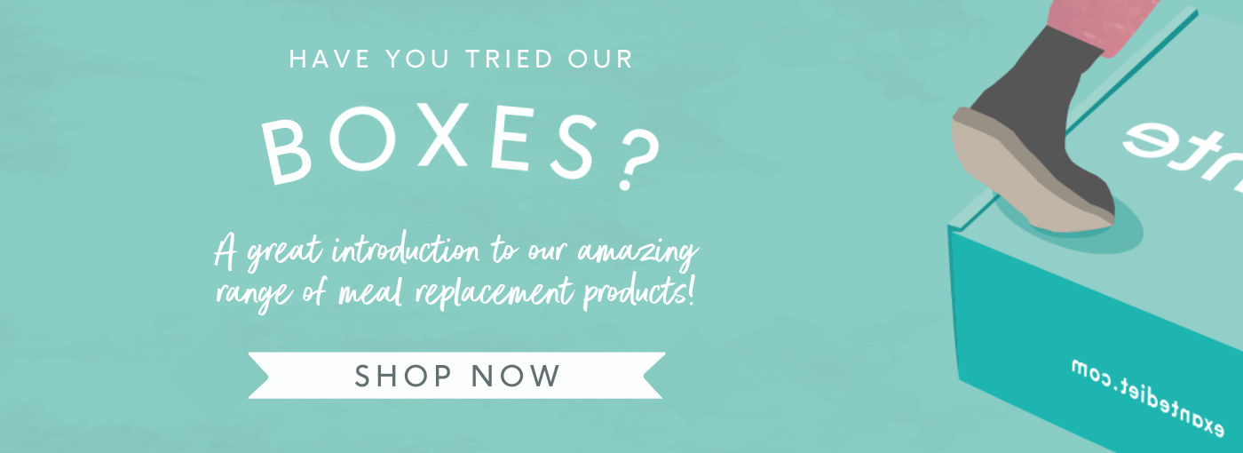 Have you tried our Boxes? A great introduction to our amazing range of meal replacement products! 'Shop Now'