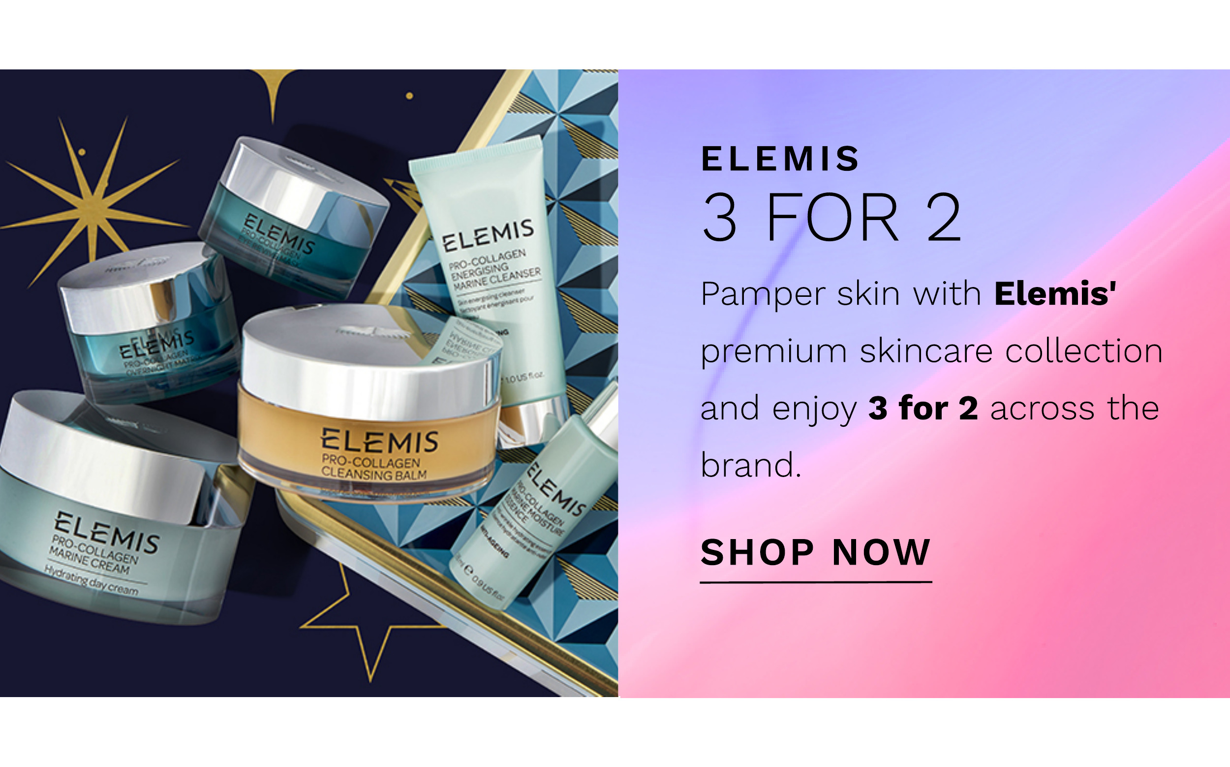 3 for 2 on elemis