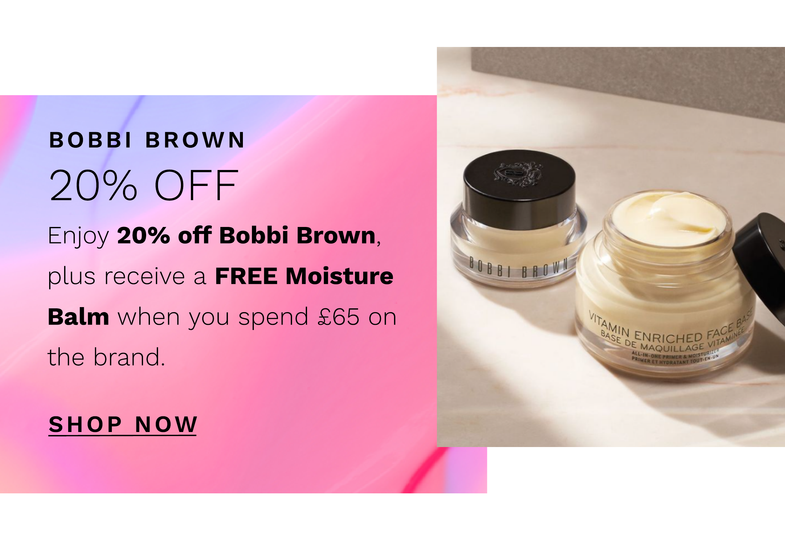 Bobbi Brown 20 percent off