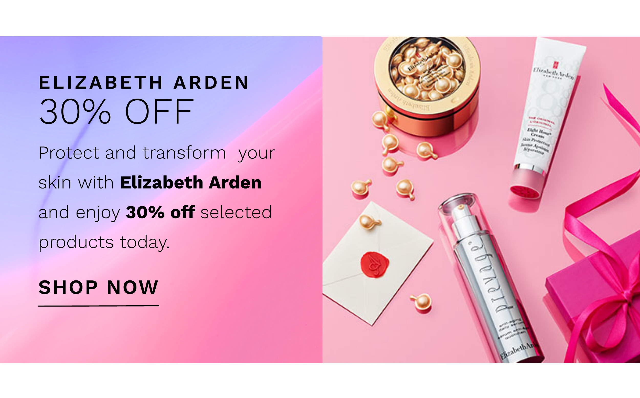 30 percent off elizabeth arden