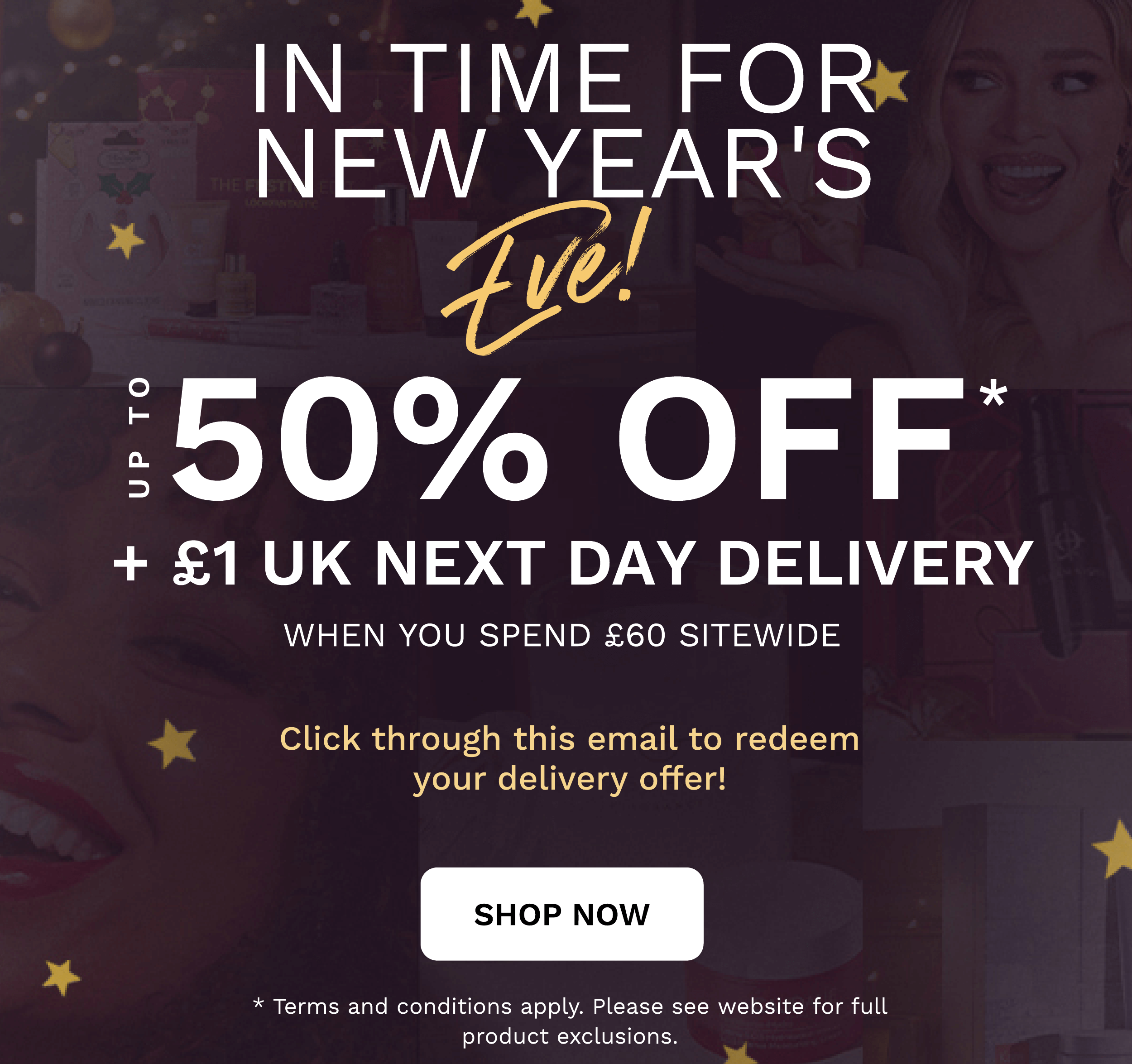 EMAIL EXCLUSIVE DELIVERY OFFER