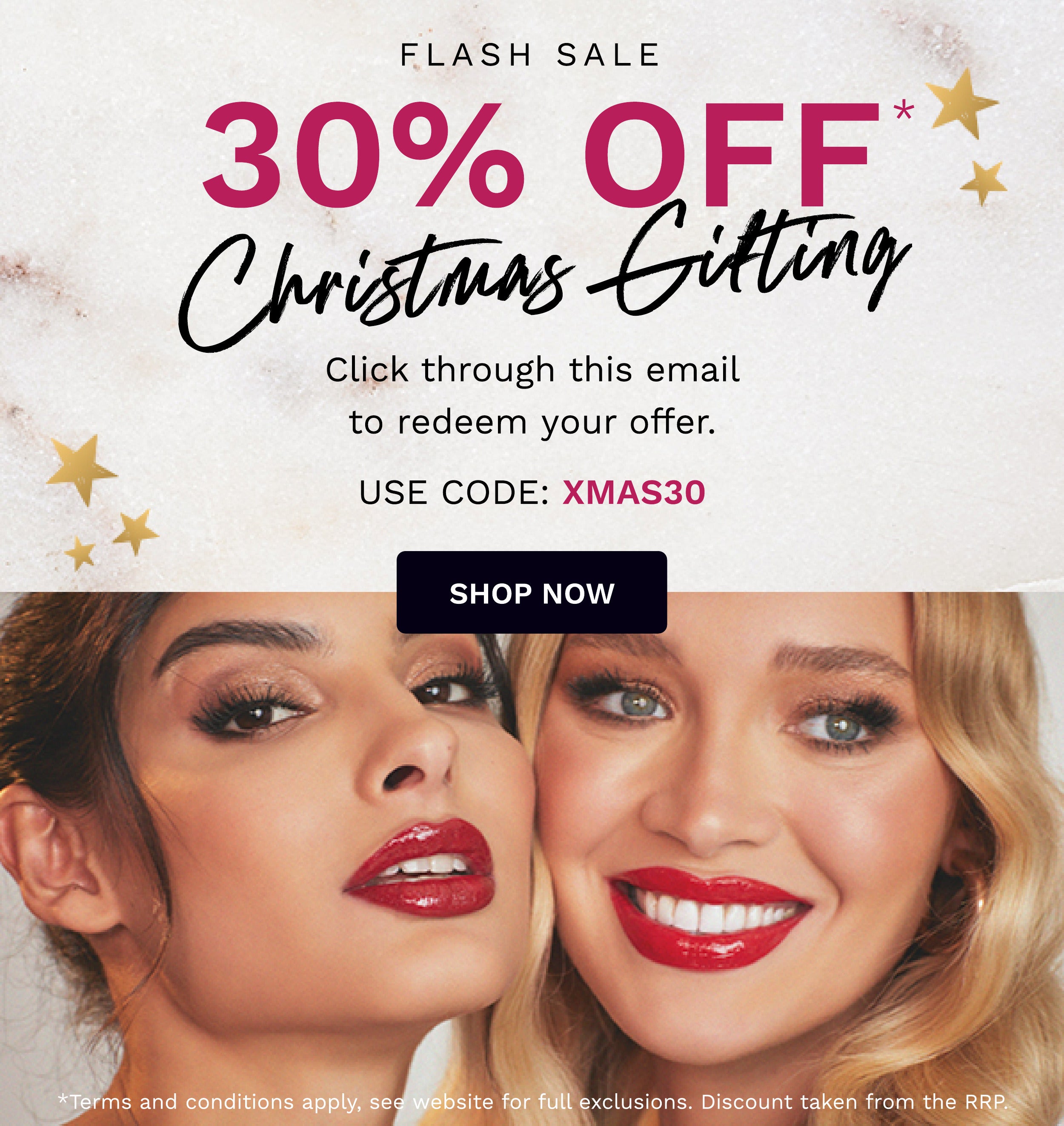 30 percent off christmas gifting