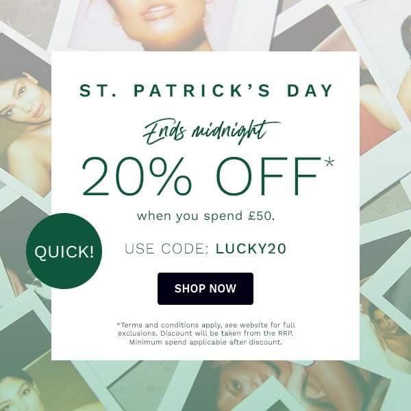20 OFF WITH CODE LUCKY20