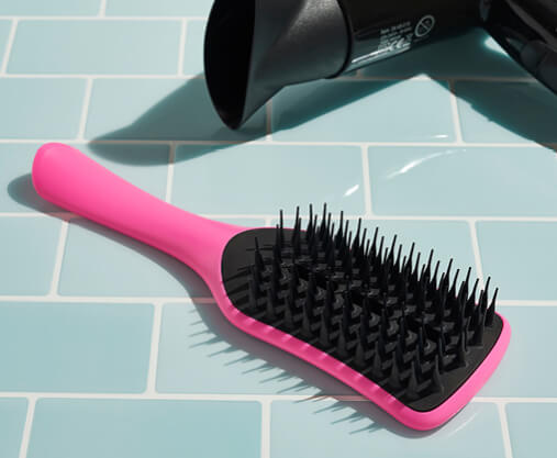 tangle teezer blow drying