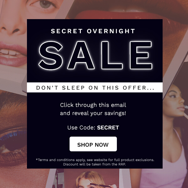 secret overnight sale