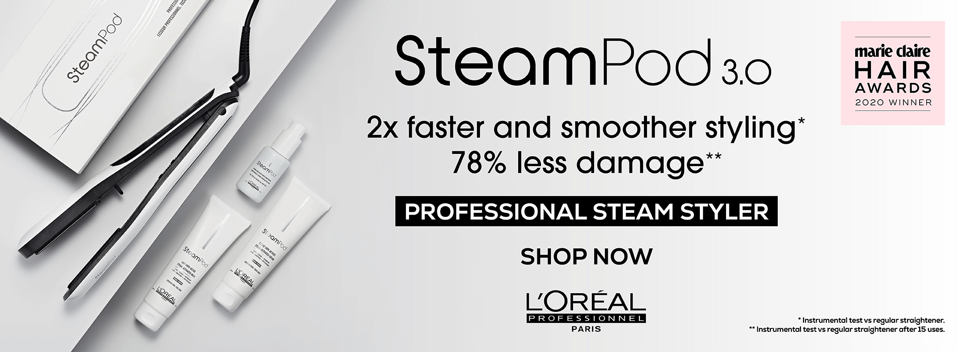 loreal steampod look fantastic