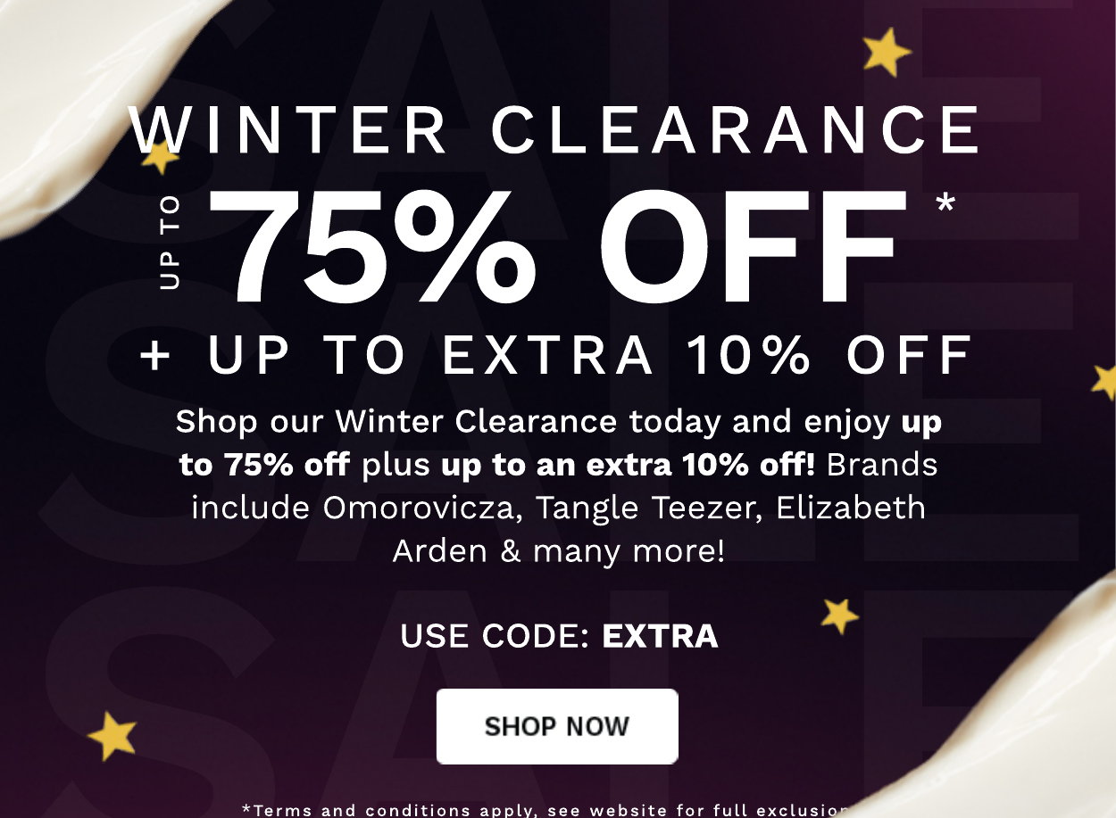 WINTER CLEARANCE