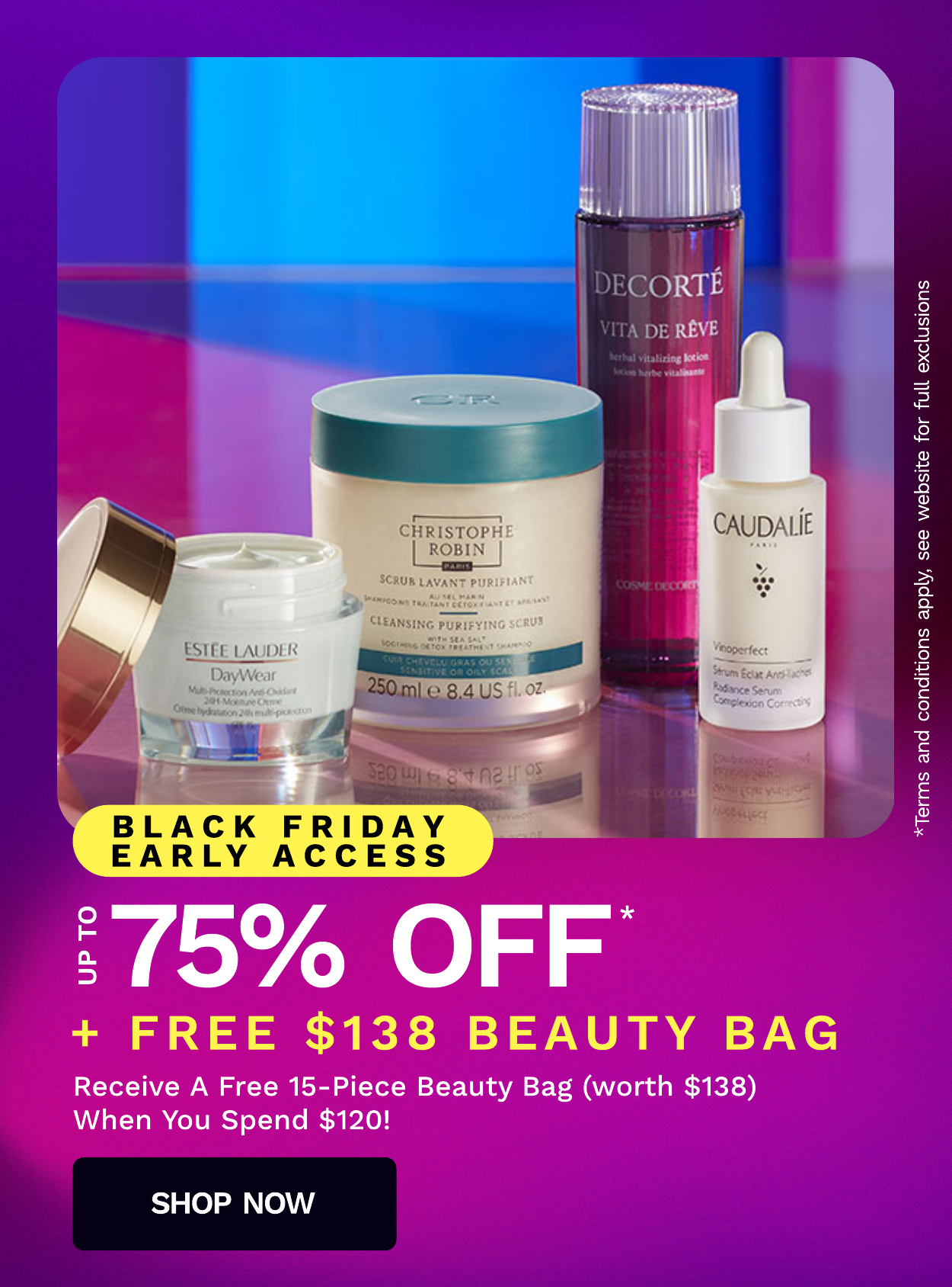 UP TO 75% OFF