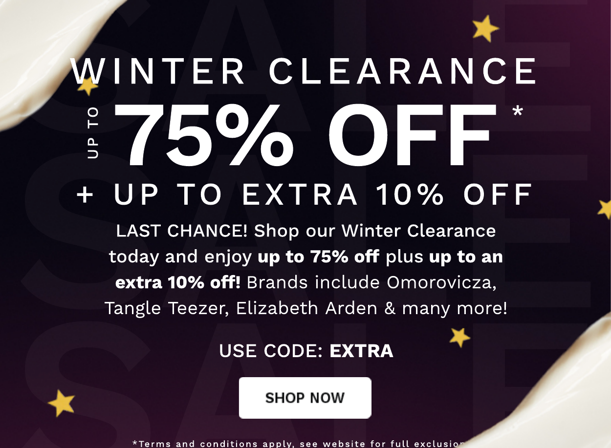 WINTER CLEARANCE