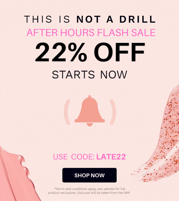AFTER HOURS FLASH SALE