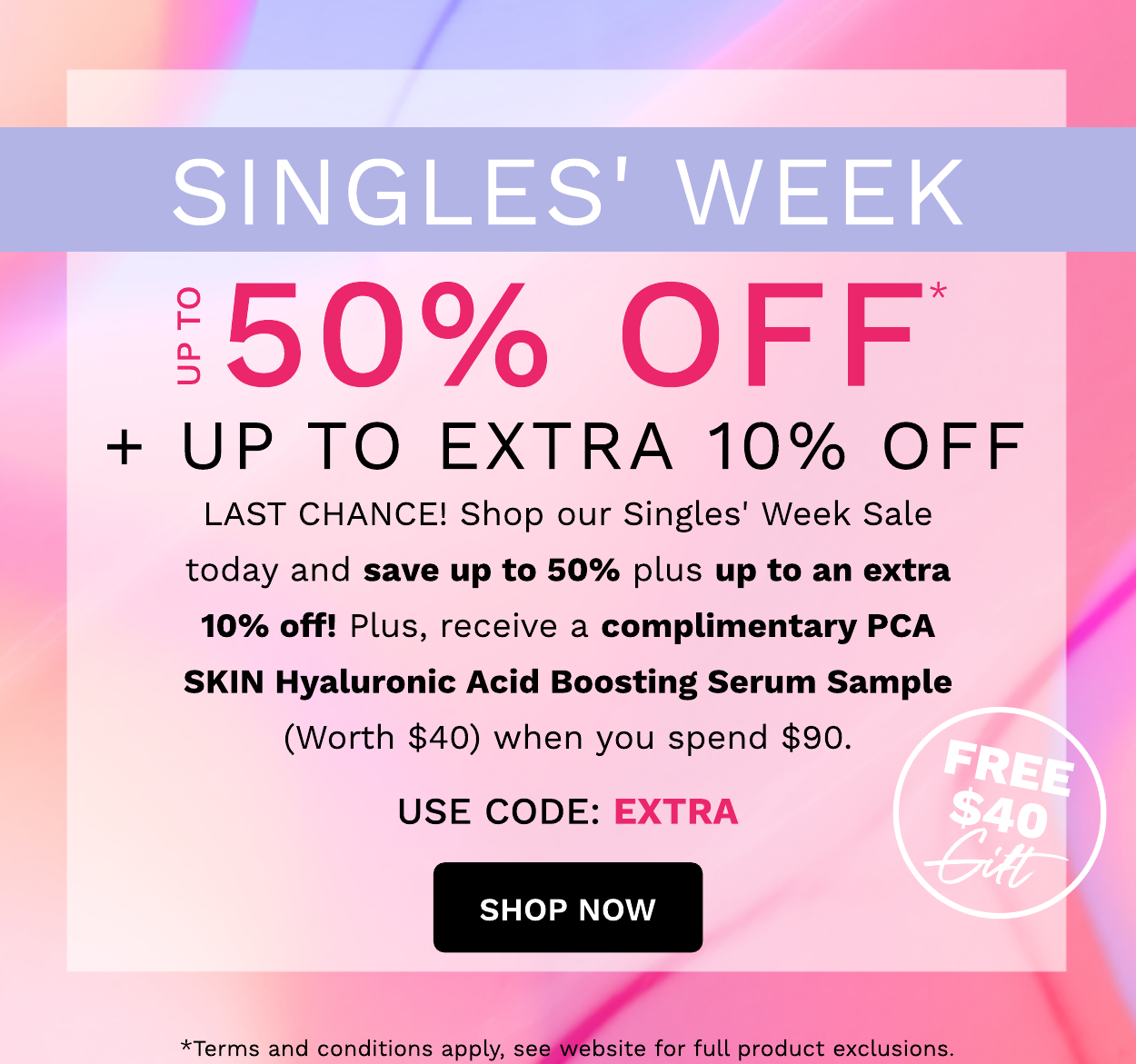 SINGLES WEEK
