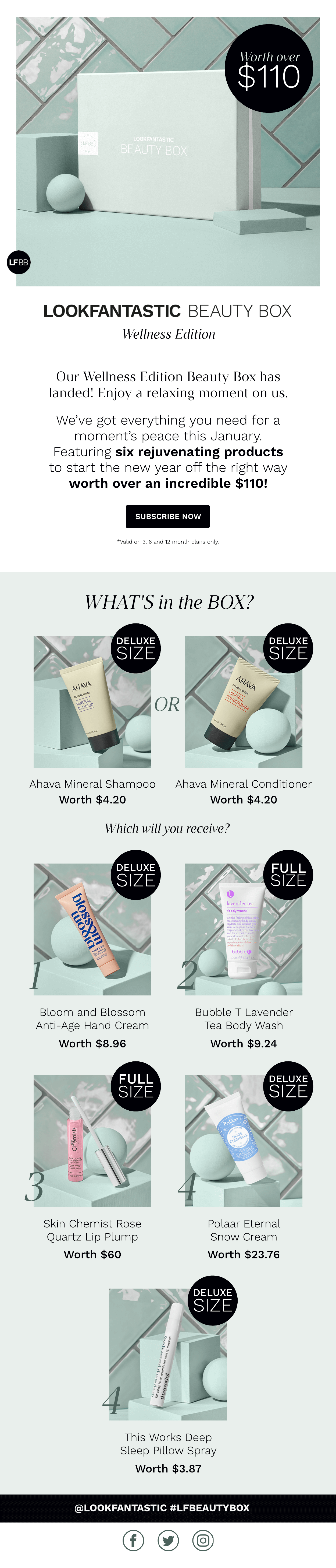 JANUARY BEAUTY BOX