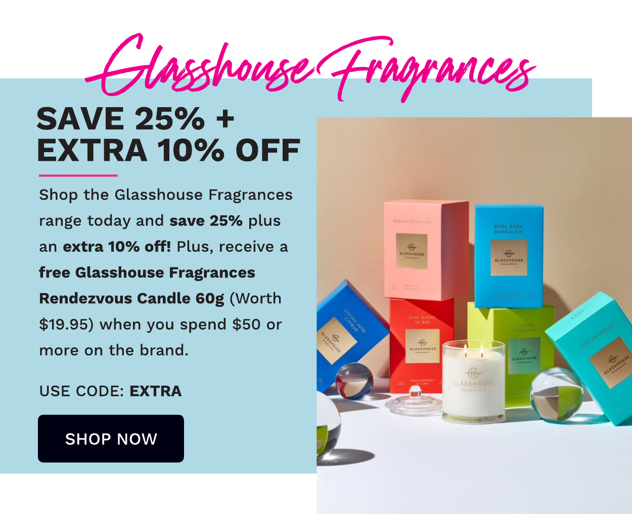 GLASSHOUSE FREE GIFT
