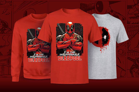 OFFIZIELLE DEADPOOL KLEIDUNG