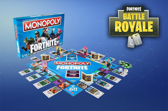 official fortnite monopoly - fortnite monopoly