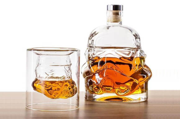 ORIGINAL STORMTROOPER DECANTER & GLASS