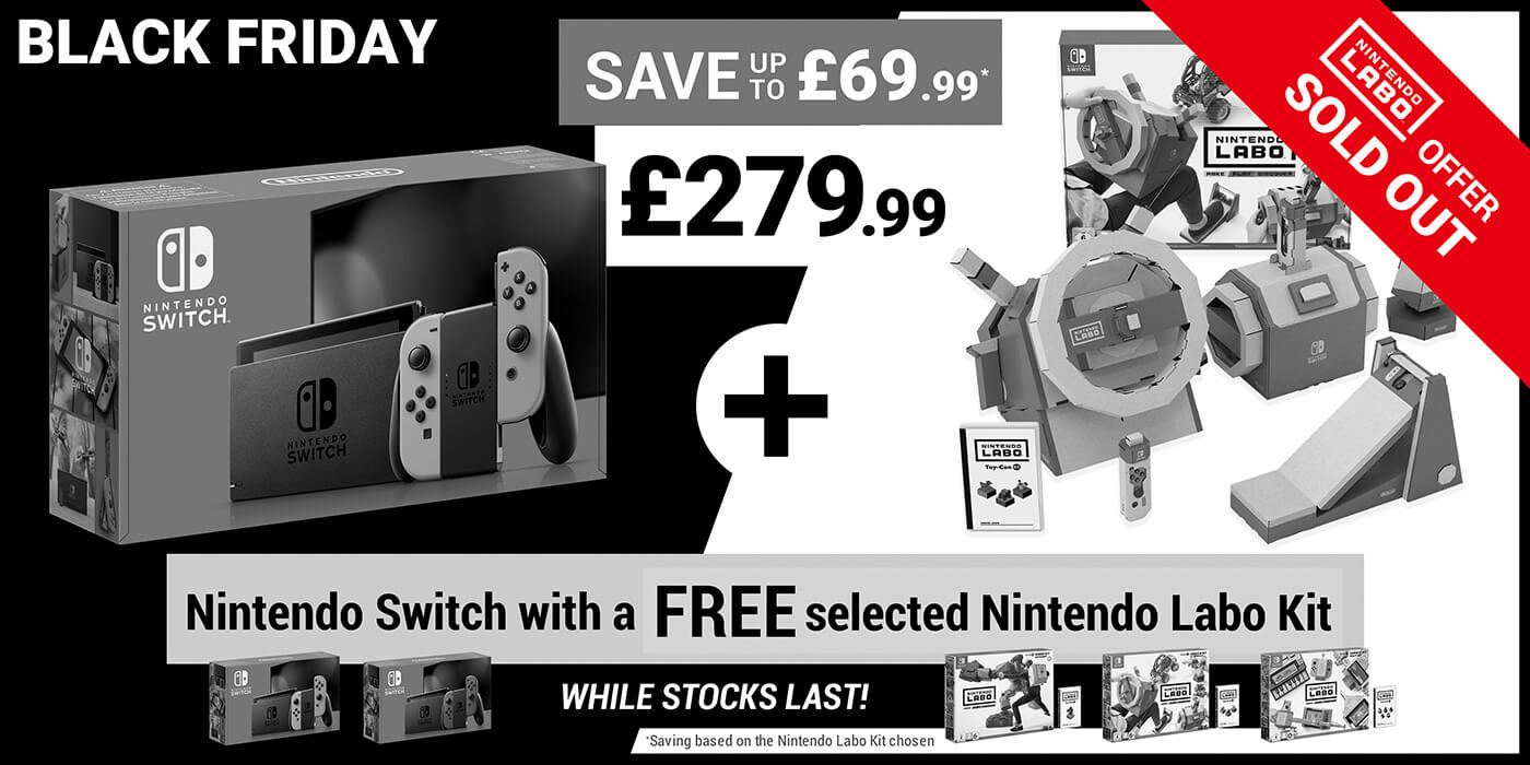 FREE Nintendo Labo with Nintendo Switch consoles