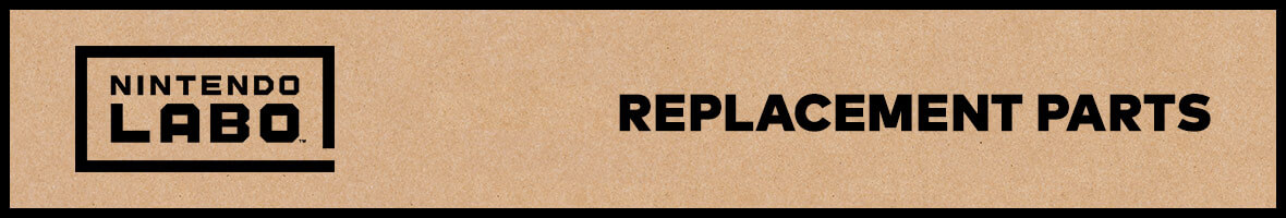 nintendo labo missing parts