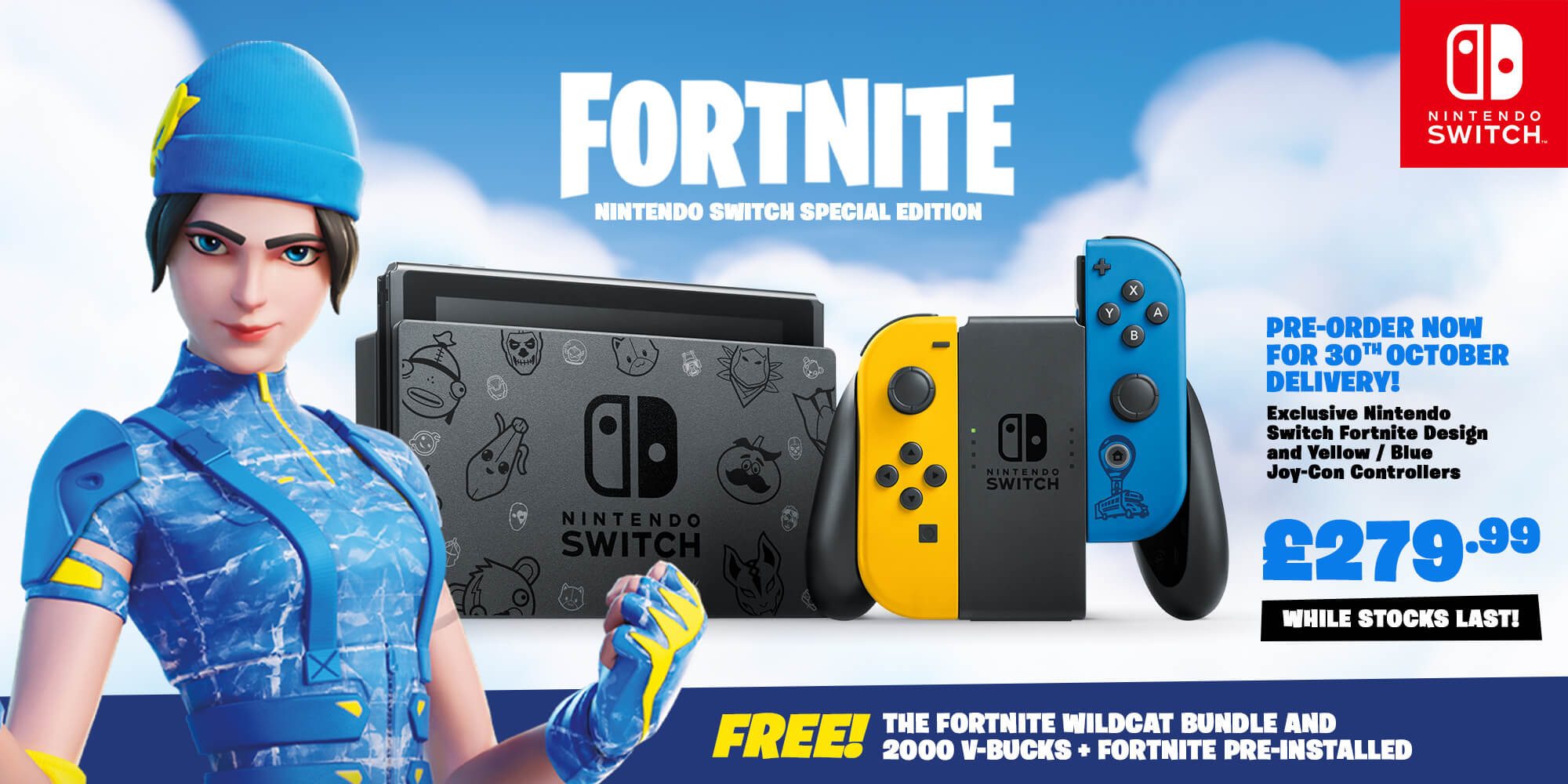 where to buy fortnite for nintendo switch